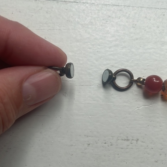 Carnelian necklace bracelet set - Picture 5 of 8